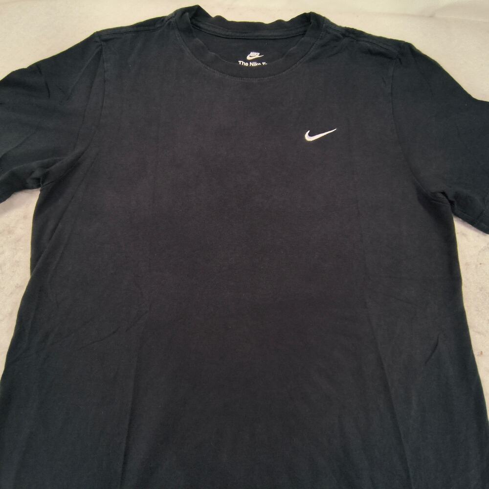 Nike Tee Casual Graphic Crew Neck Short Sleeve Shirt Mens Size S Black White